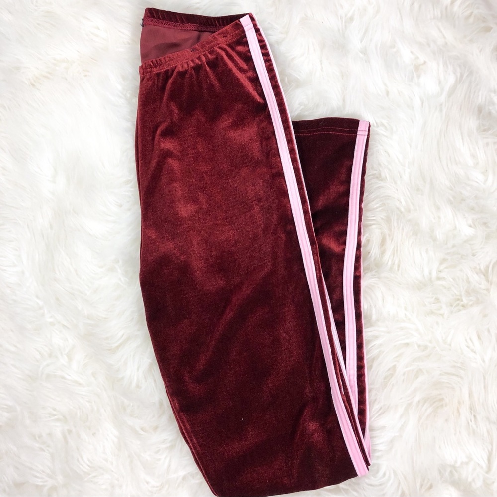 Velvet leggings